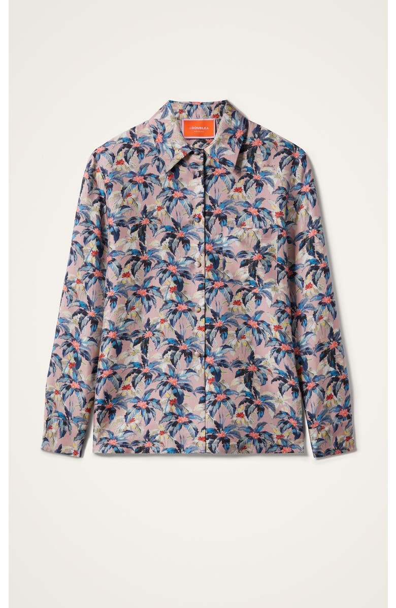 La DoubleJ Boy Shirt Mini Tropicana Mauve, Alternate, color, Mini Tropicana Mauve