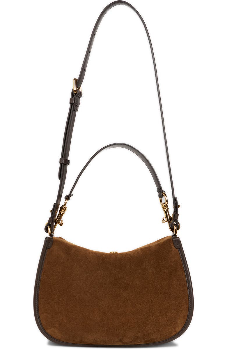 Etro Embroidered Crossbody Bag, Alternate, color, Sand