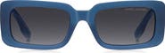 Marc Jacobs 53mm Gradient Rectangular Sunglasses