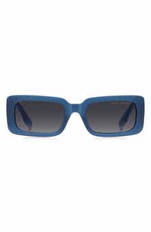 Marc Jacobs 53mm Gradient Rectangular Sunglasses