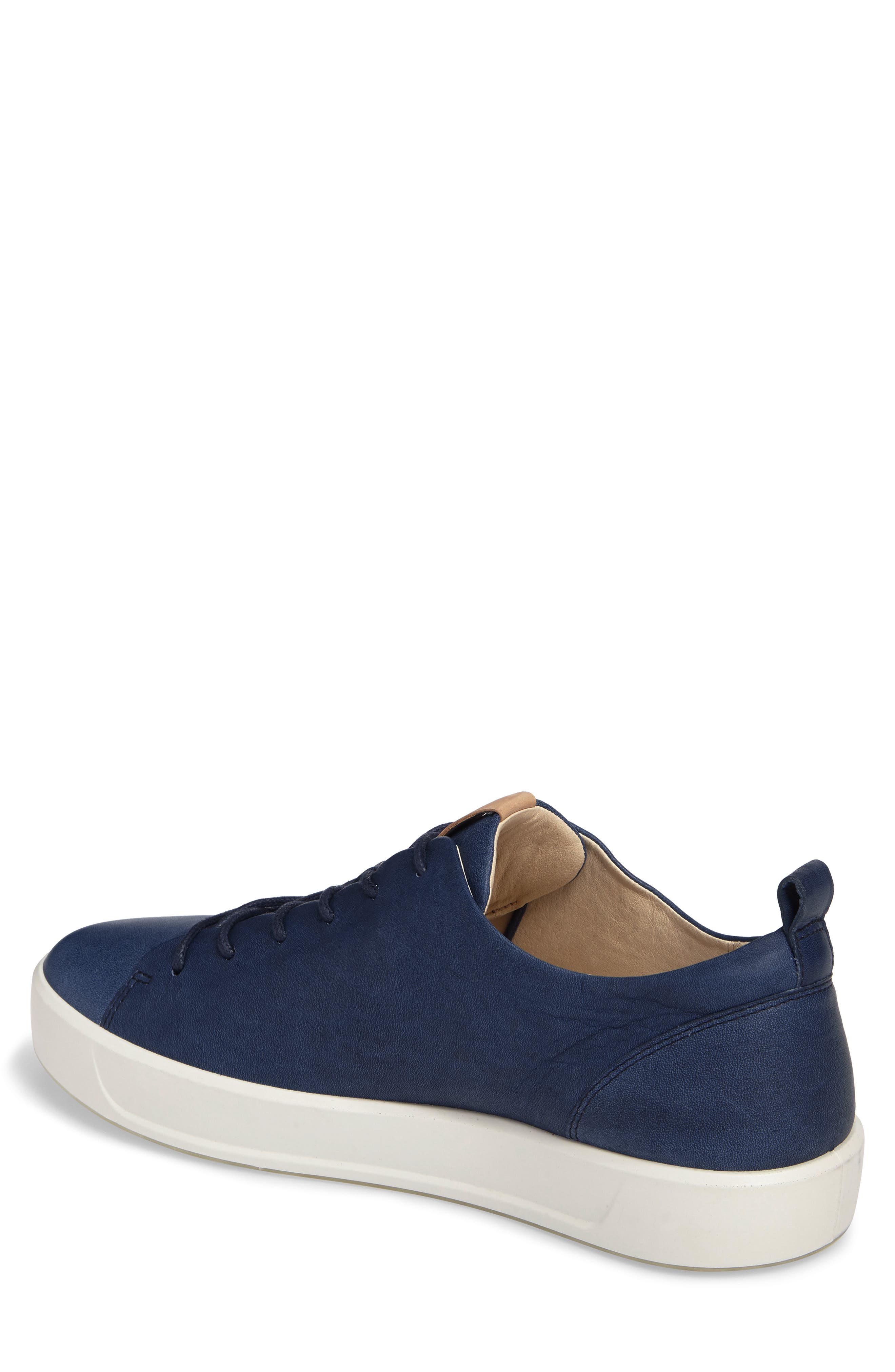 Soft 8 Sneaker, Alternate, color, INDIGO 7 LEATHER