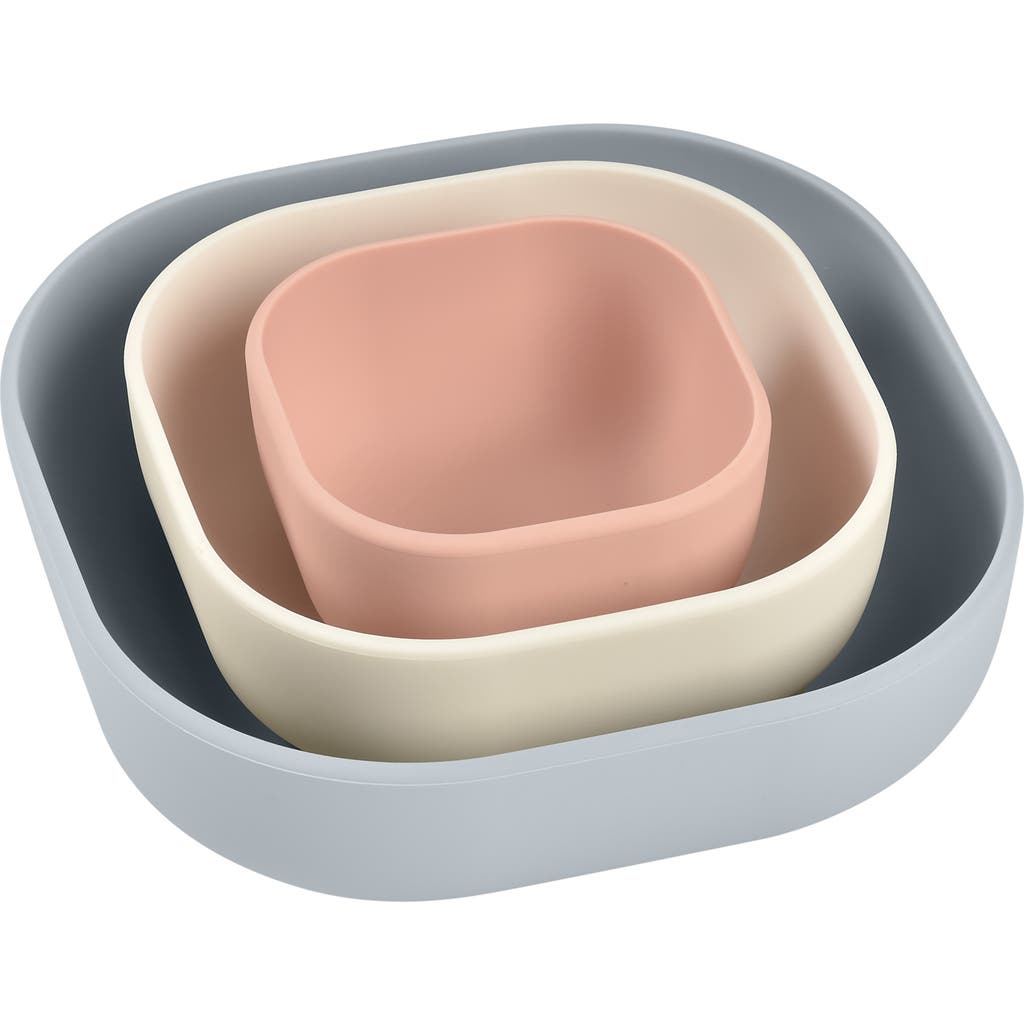 3-Piece Beaba Mealtime Nesting Bowls in Grey  product