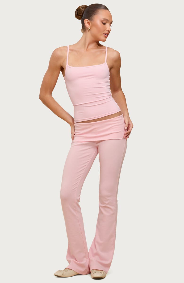 EDIKTED Blonka Crop Camisole, Alternate, color, Pink