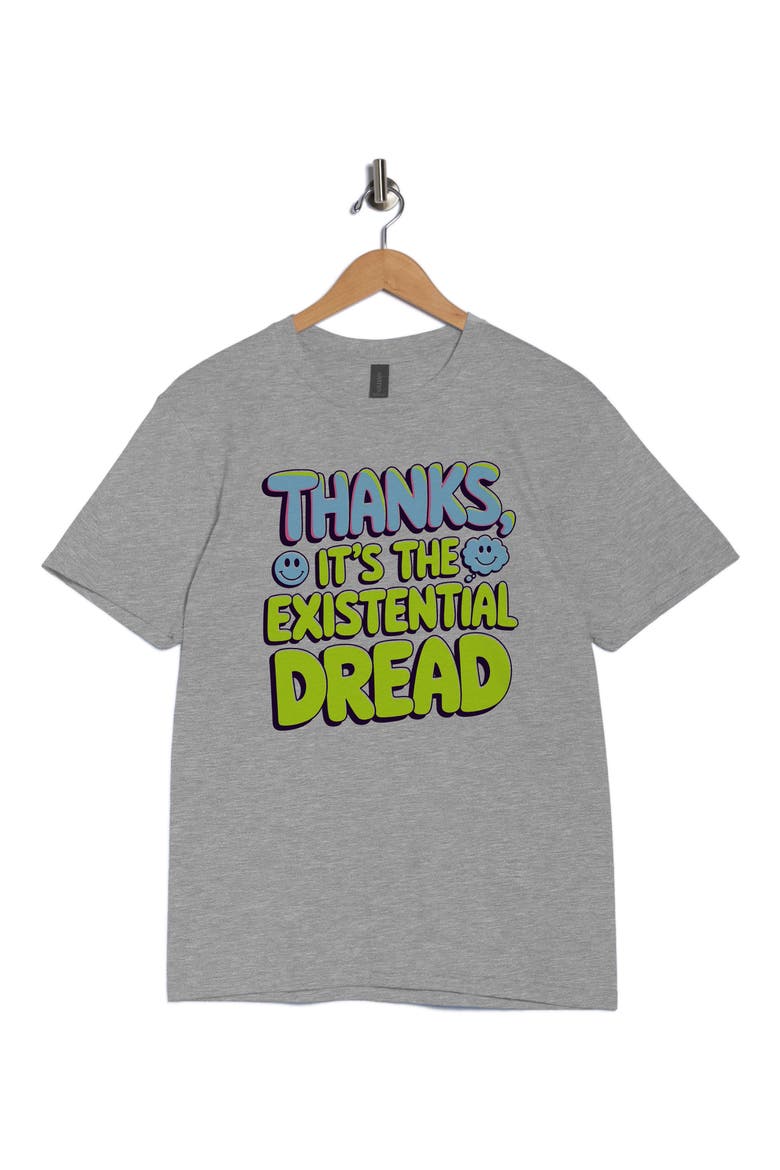 Existential Dread Graphic T-Shirt, Alternate, color, SPORT GREY