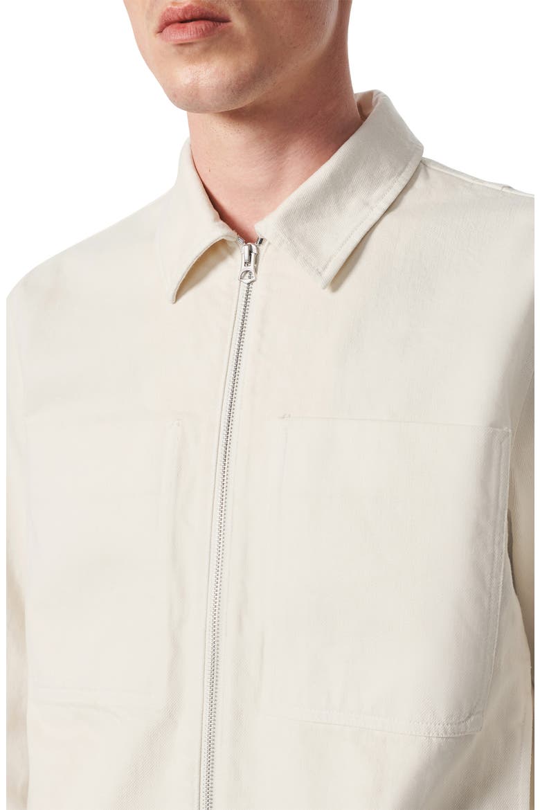 Simon Denim Garage Jacket, Alternate, color, ECRU