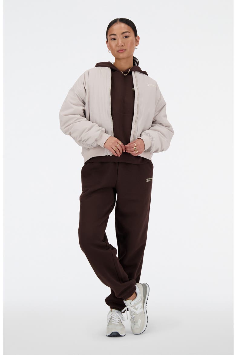 Linear Heritage Woven Bomber Jacket, Alternate, color, GREY