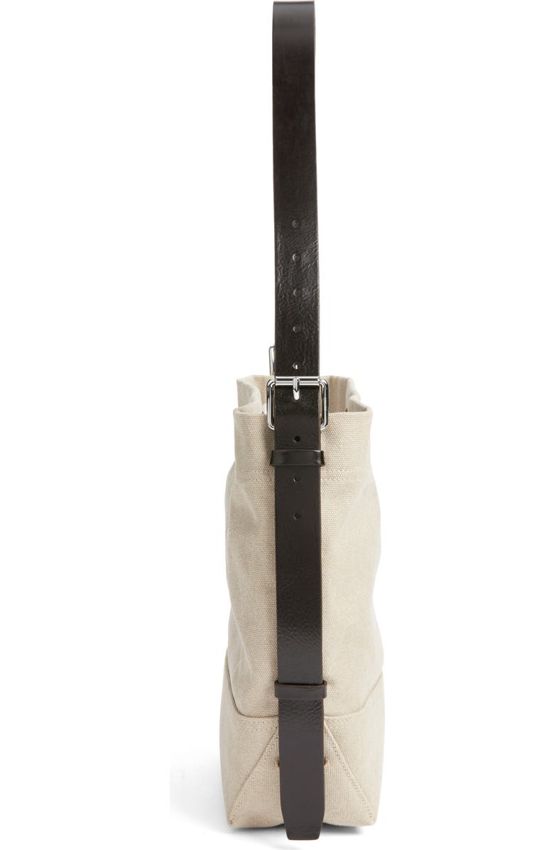 Lemaire Small Belted Canvas Tote, Alternate, color, Dark Linen