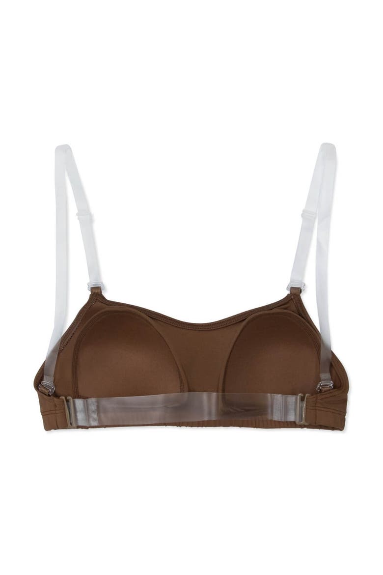 Camisole Bra w/ BraTek®, Alternate, color, dark brown