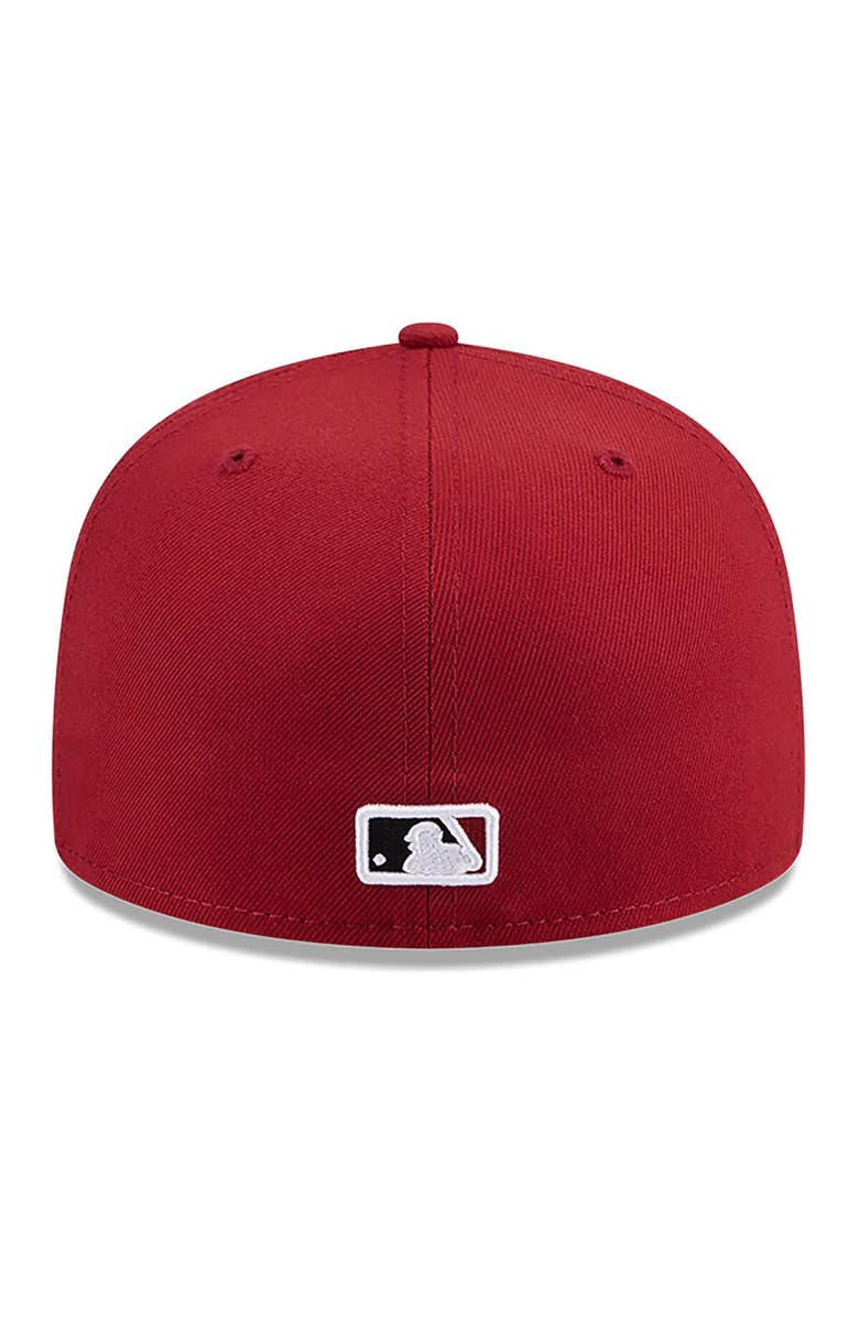New Era Men's New Era Red Arizona Diamondbacks 2026 Jackie Robinson Day 59FIFTY Fitted Hat, Alternate, color, Dark Red