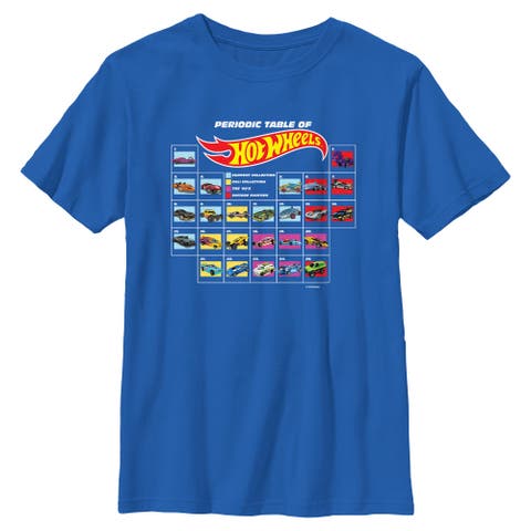 Boy's Hot Wheels Periodic Table  Graphic T-Shirt