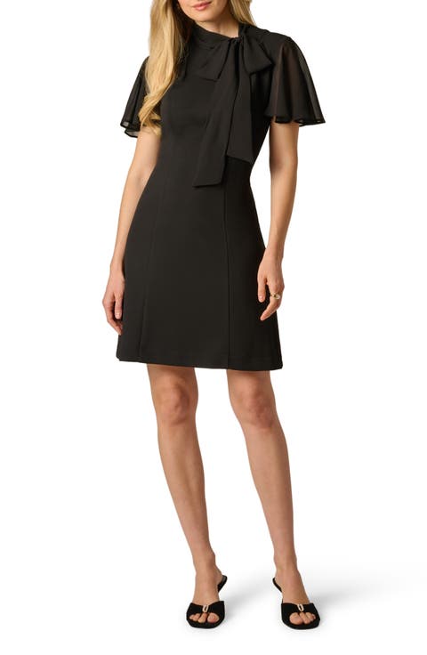 Crepe & Chiffon Dress