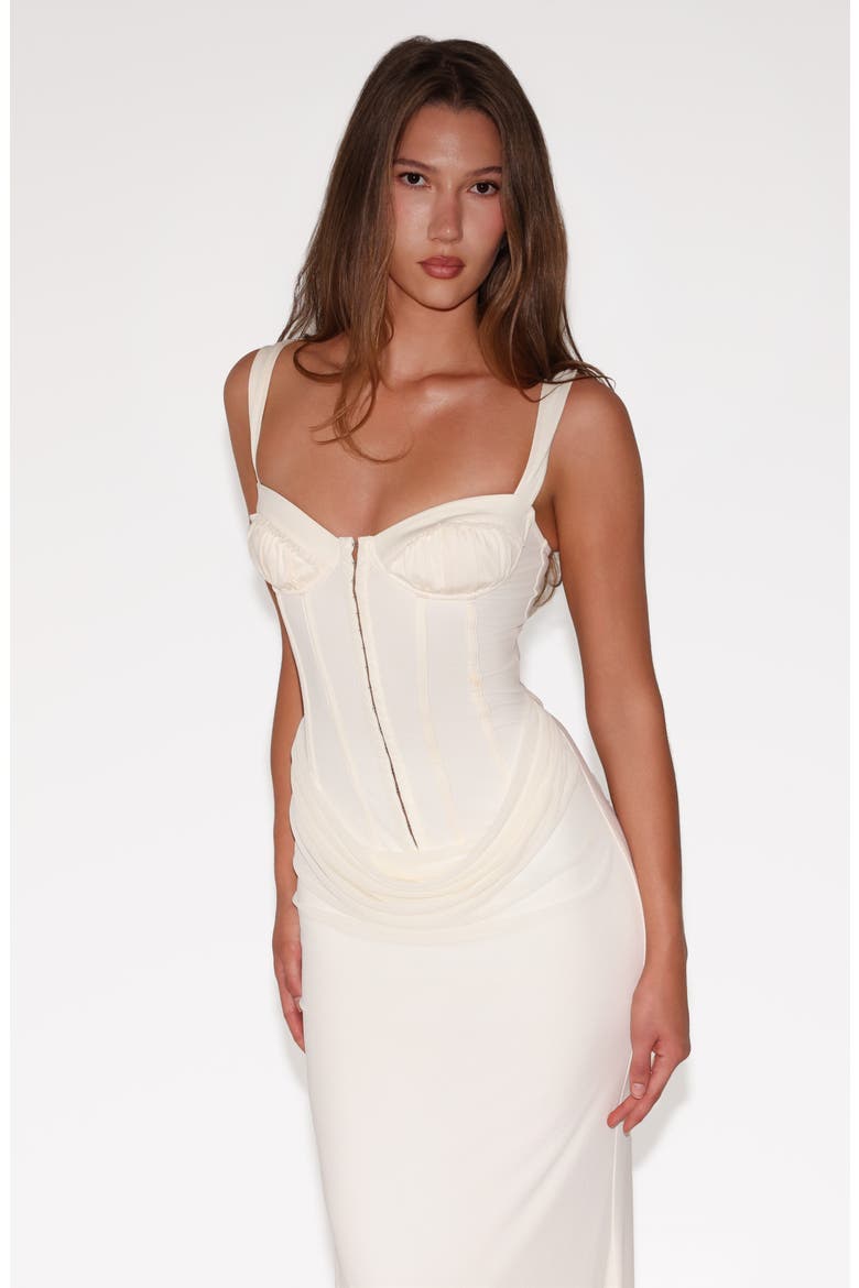 Ginny Maxi Dress, Alternate, color, WHITE