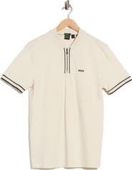 BOSS Pariq Quarter Zip Knit Polo