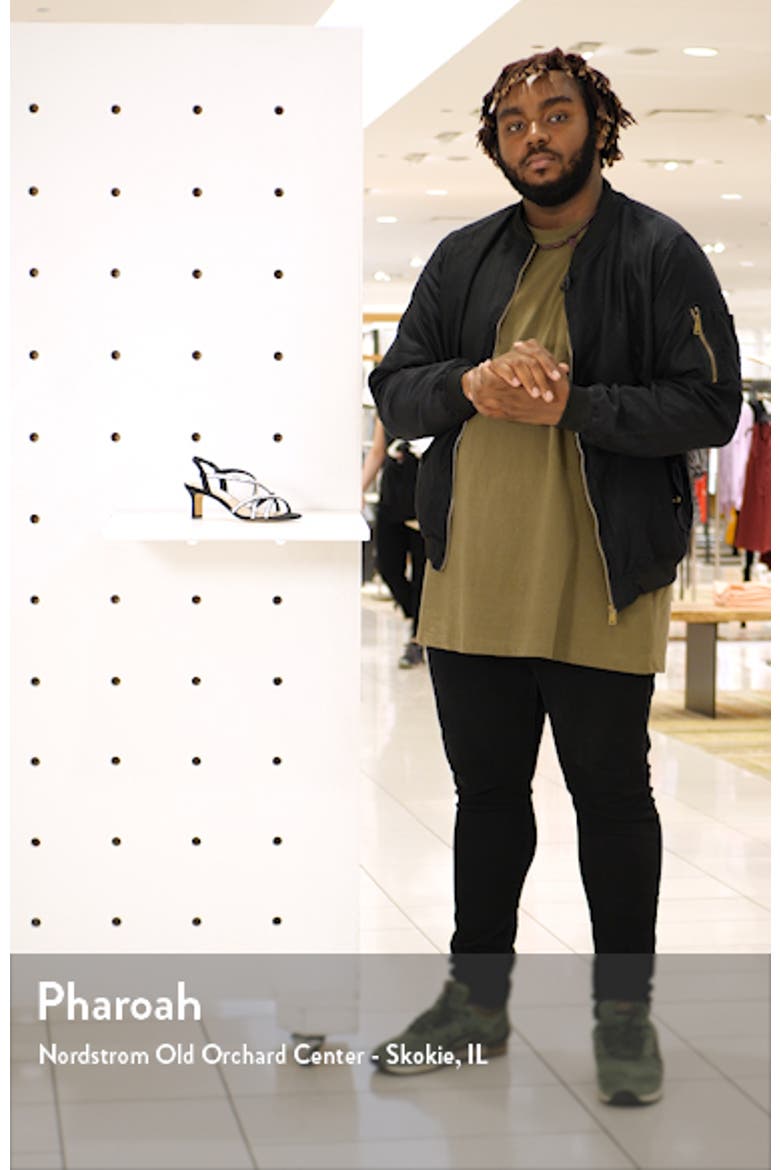 Noni Crystal Embellished Slingback Sandal video