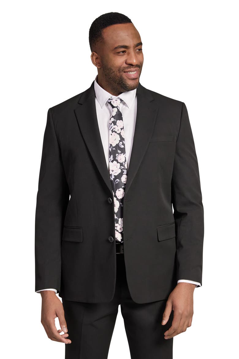 Tanner Stretch Suit Jacket, Alternate, color, BLACK