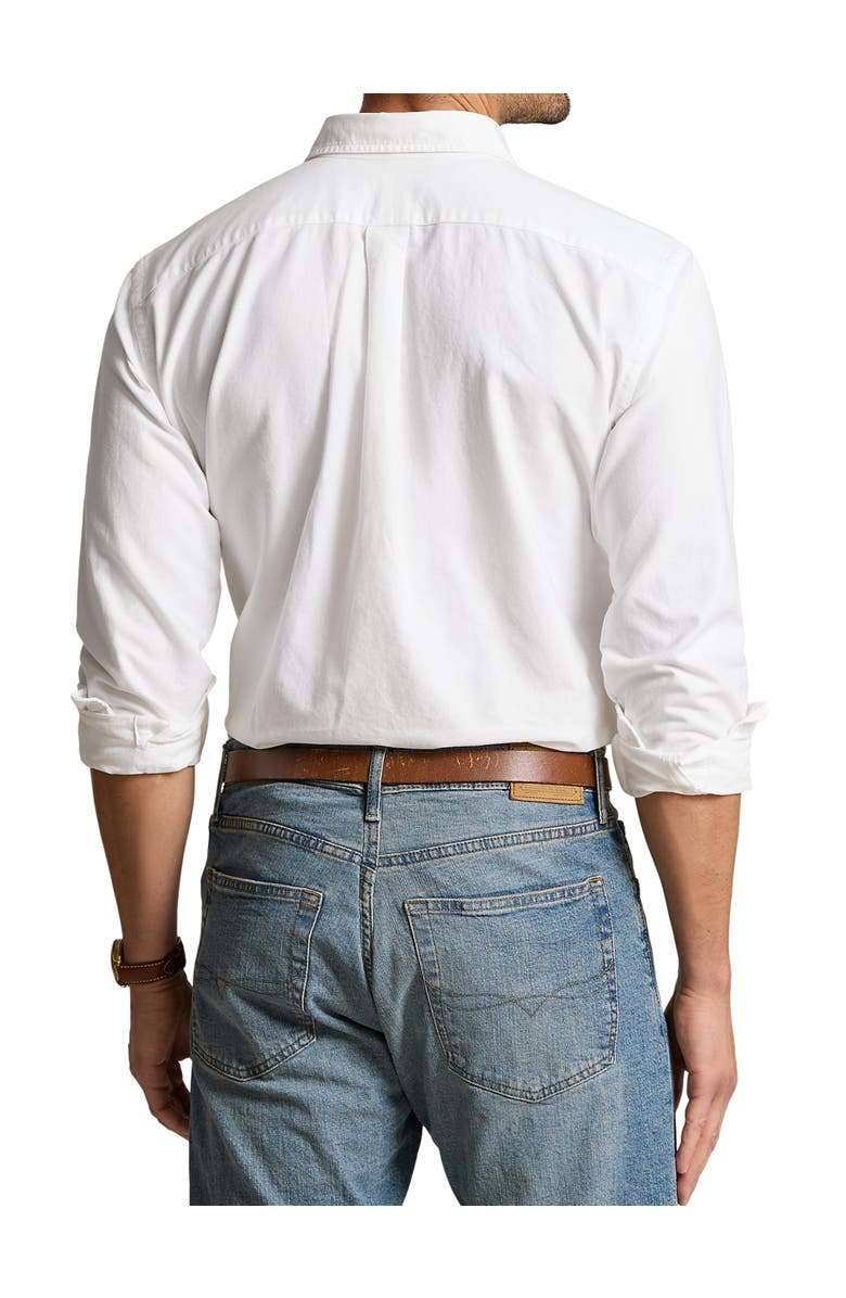 Polo Ralph Lauren Big & Tall Oxford Sport Shirt, Alternate, color, White