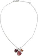 Ippolita Wonderland 3-Stone Charm Necklace