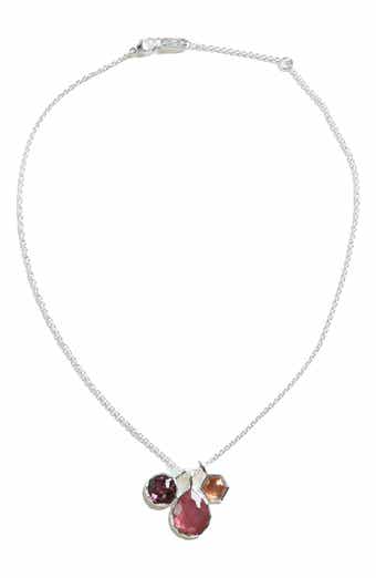 Wonderland 3-Stone Charm Necklace