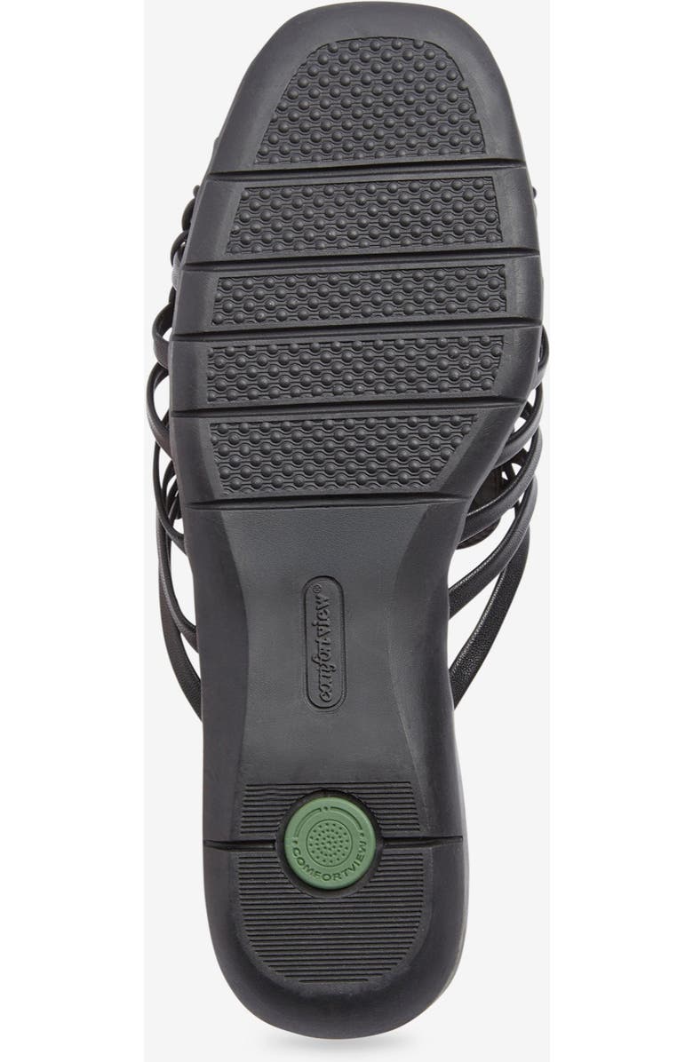 Comfortview The Wendy Slip On Mule, Alternate, color, Black