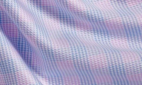 DAVID DONAHUE DAVID DONAHUE TRIM FIT TWILL CHECK DRESS SHIRT