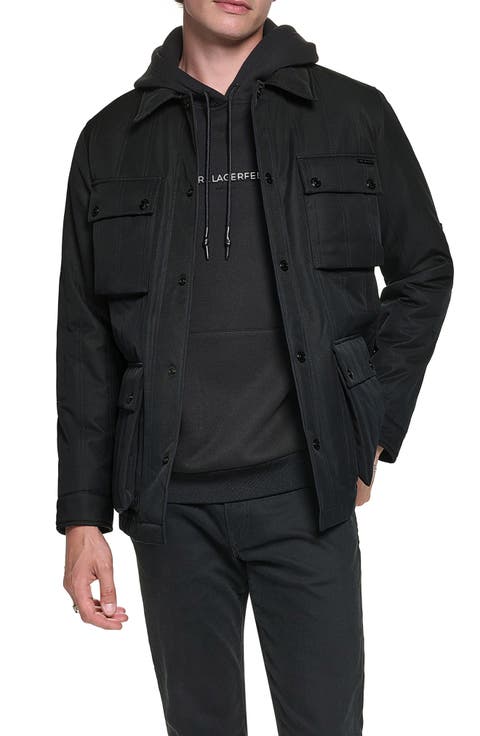 Quilted Shirt Jacket