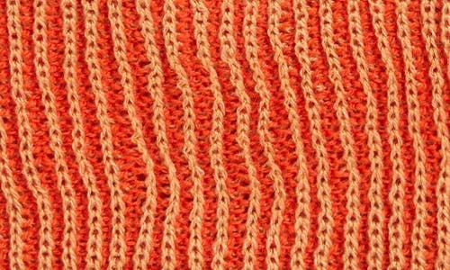 Verloop Rib Beanie In Orange