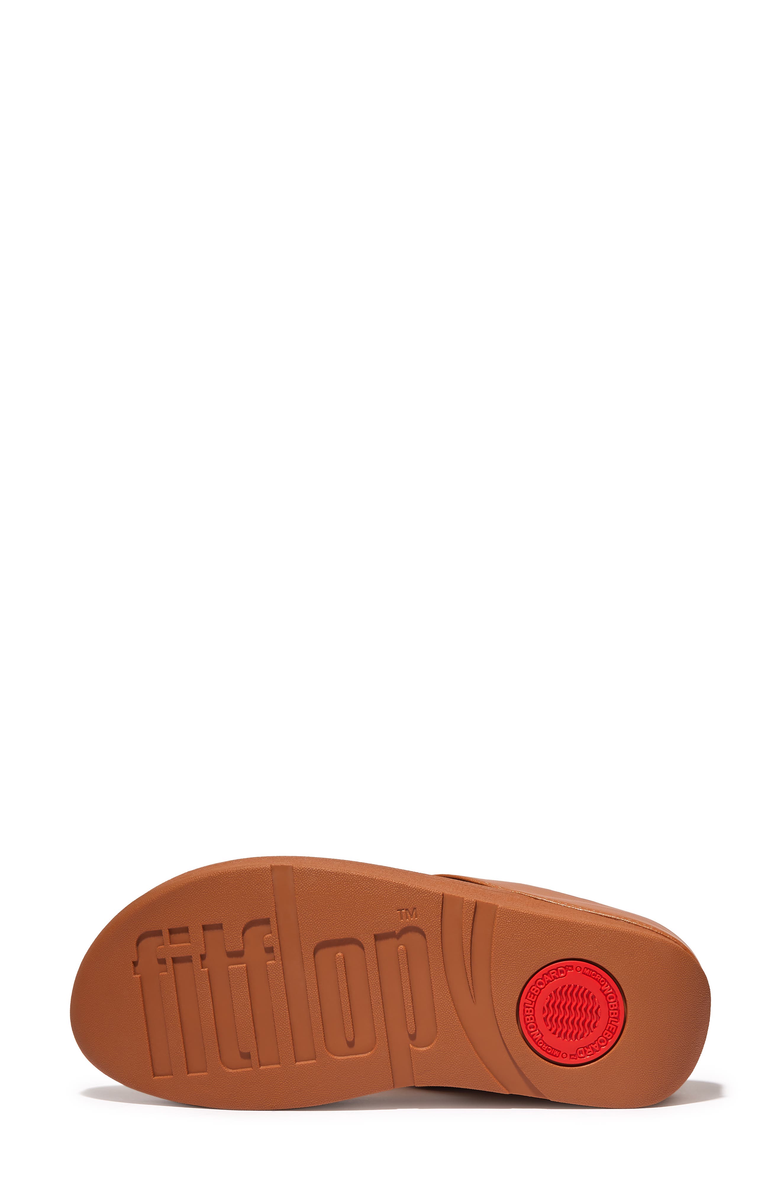 FitFlop Metallic Medallion Flip Flop, Alternate, color, Light Tan