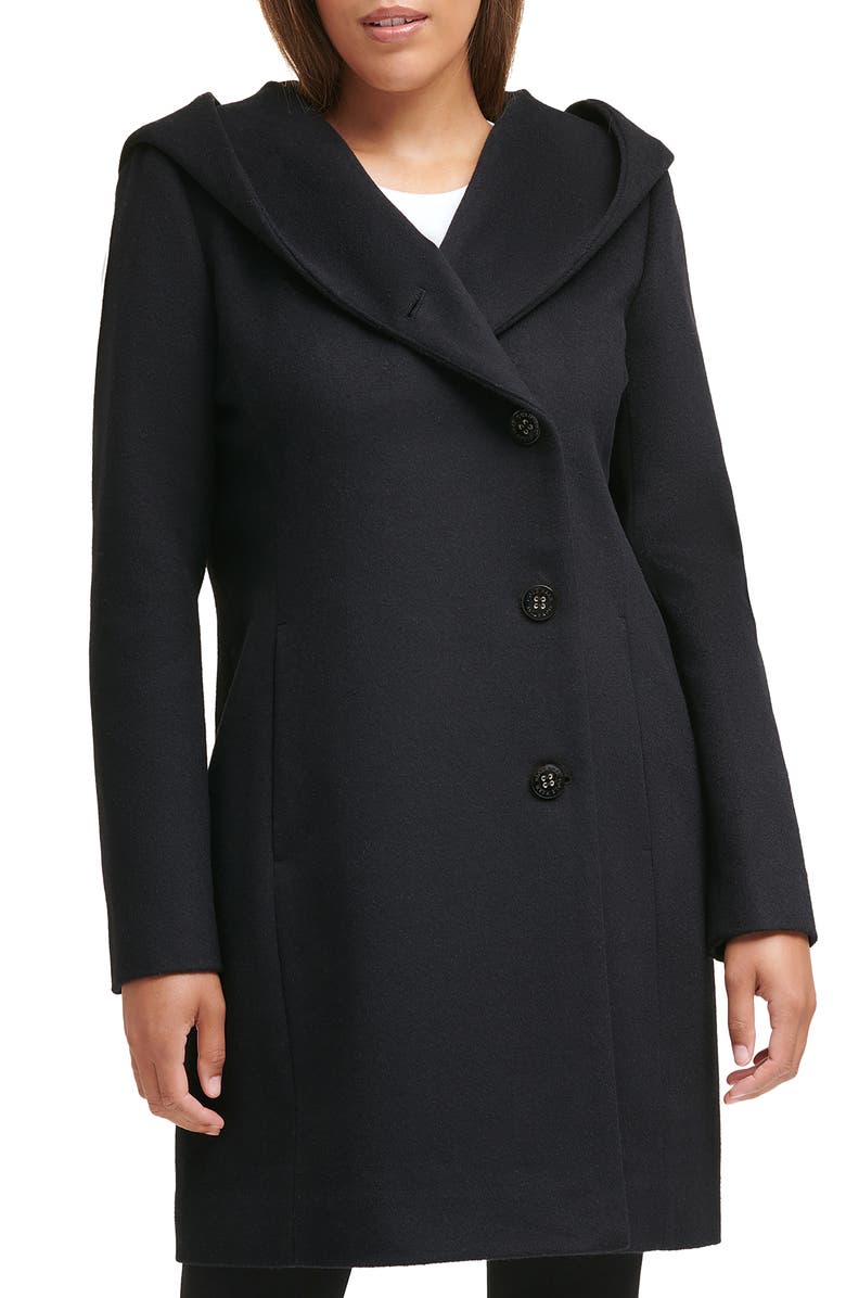 Cole Haan Signature Hooded Coat, Main, color,