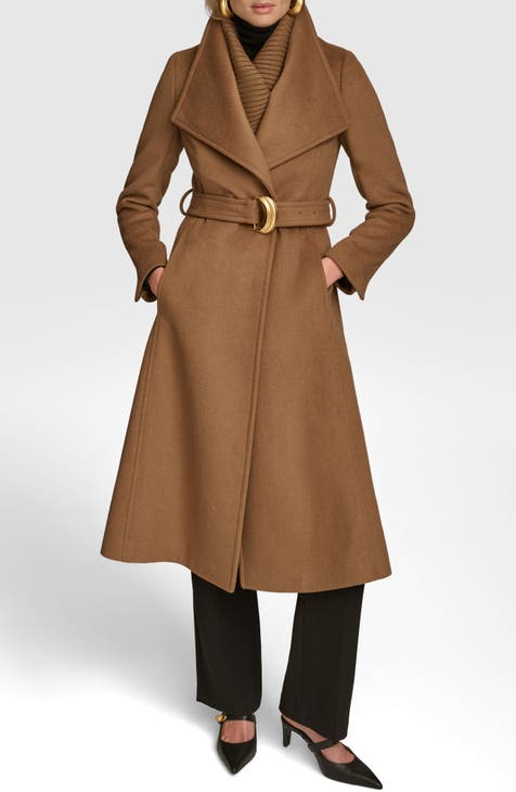 Women's Wrap Wool & Wool-Blend Coats | Nordstrom