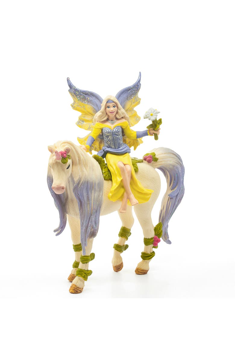 Schleich Bayala Fairy Sera With Blossom Unicorn 3 Piece Set, Alternate, color, Multicolored