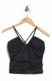 Young, Fabulous & Broke Lake Ruched Cotton Camisole