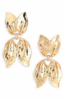 NORDSTROM RACK Leafy Statement Drop Earrings