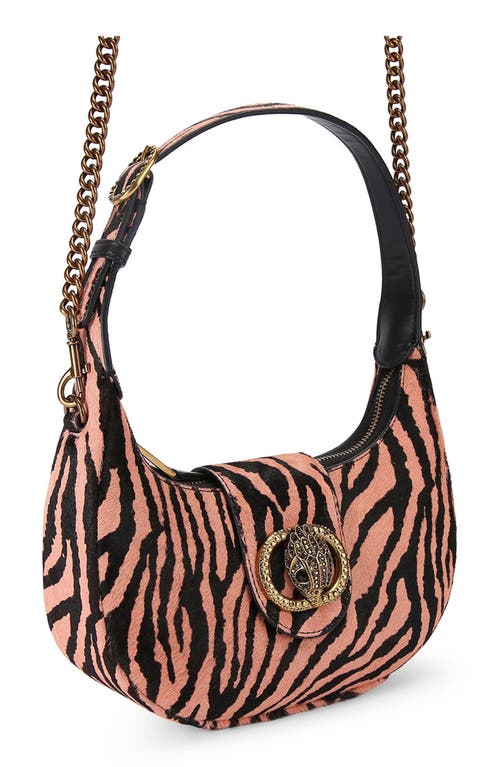 KURT GEIGER KURT GEIGER LONDON SMALL CHELSEA GENUINE CALF HAIR HOBO BAG
