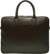 WANT Les Essentiels Lesage Pebble-Grained Leather Computer Bag