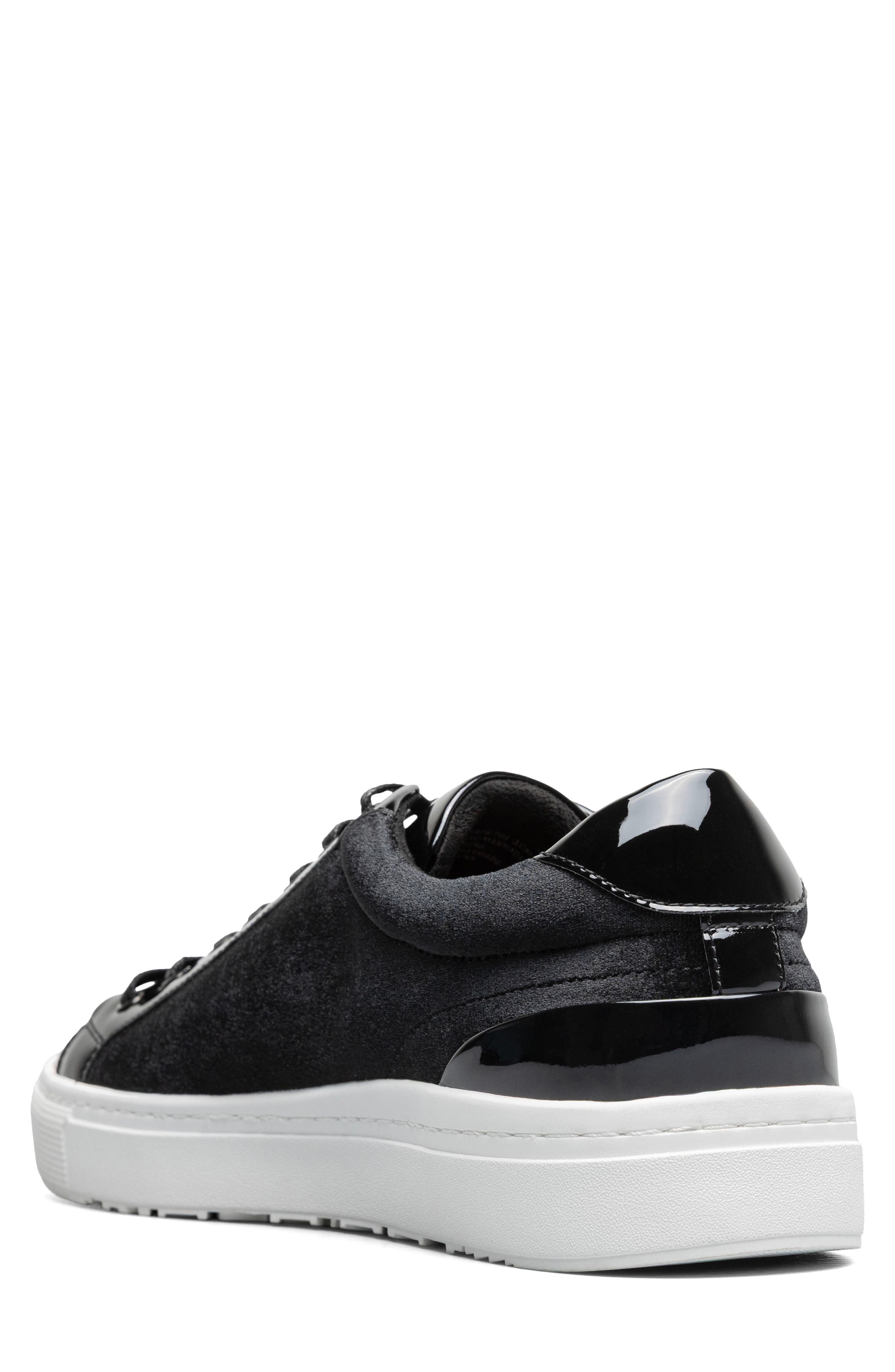 Dante Lace to Toe Sneaker, Alternate, color, BLACK