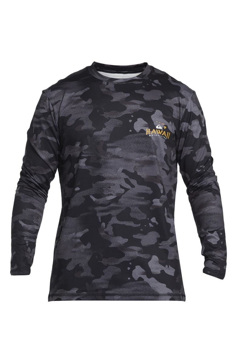 Quiksilver HI Royalty Surf Long Sleeve Rashguard, Alternate, color,