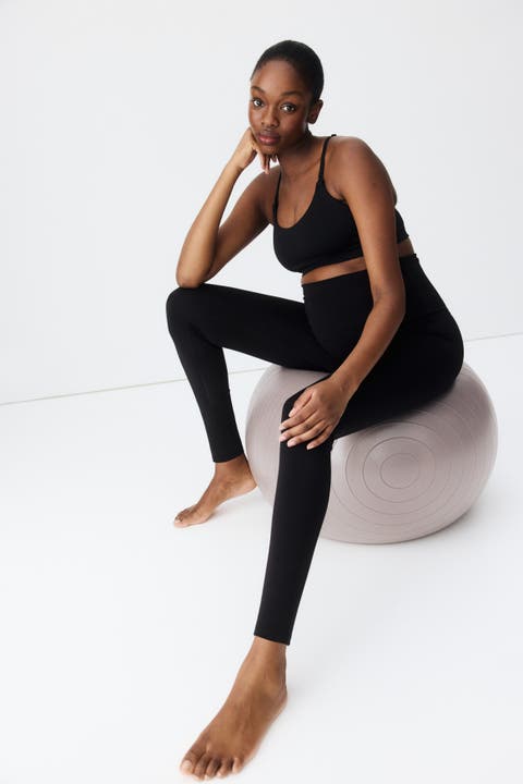 Mama before & after sports leggings