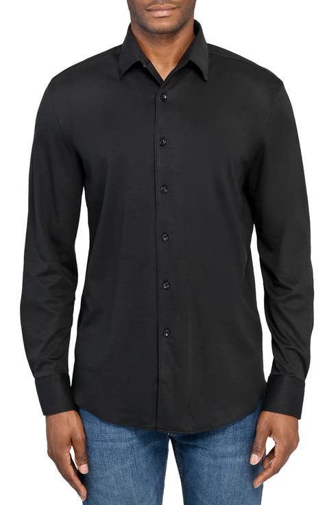 Solid Knit Long Sleeve Basic