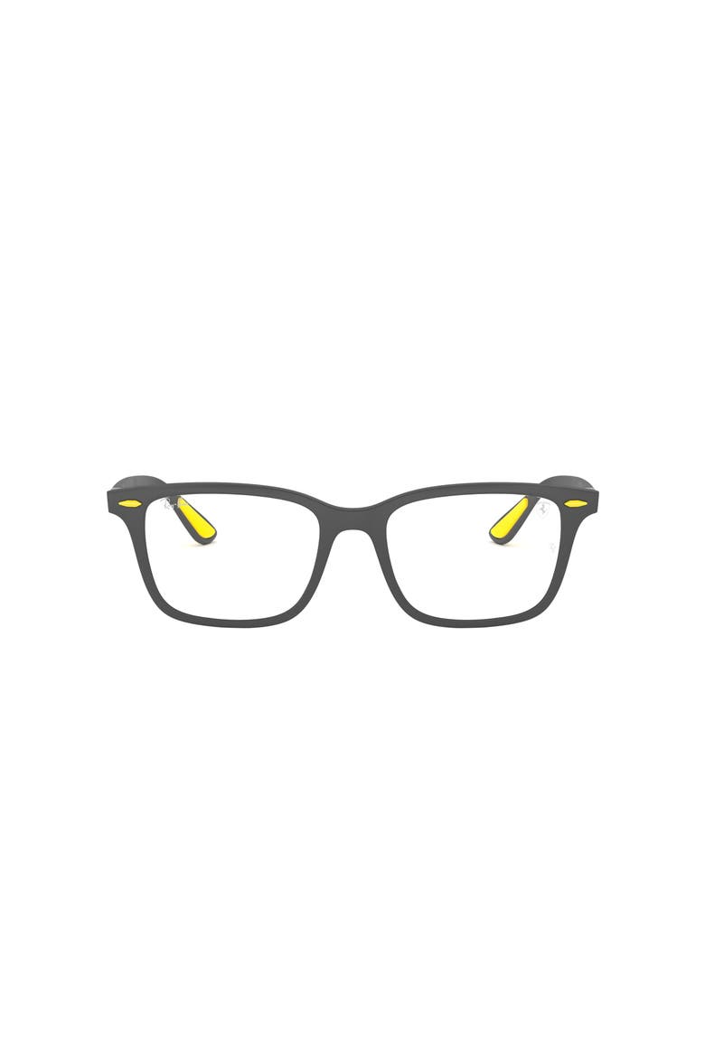 53mm Square optical glasses, Alternate, color, Grey