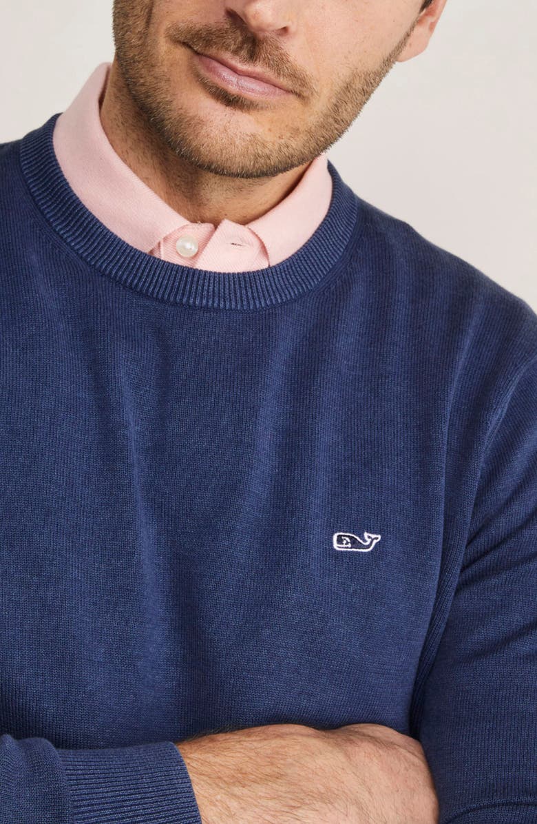 vineyard vines Garment Dyed Cotton Crewneck Sweatshirt, Alternate, color,