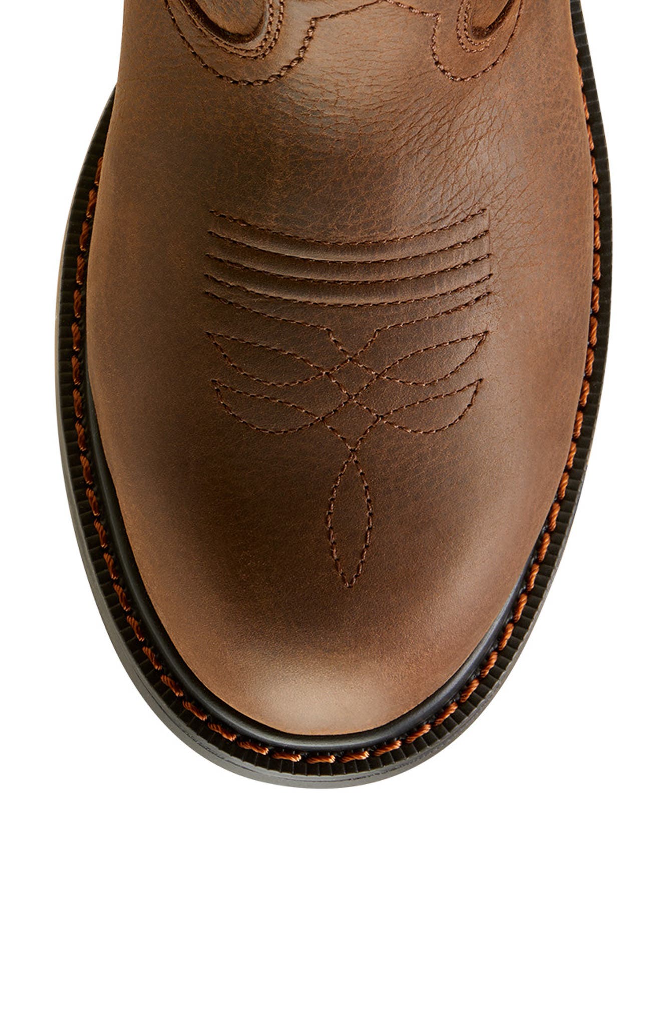 Ariat Riveter Pull-On Boot, Alternate, color, Brown