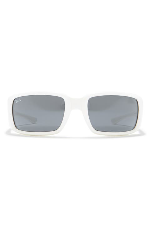 59mm Rectangle Wrap Sunglasses