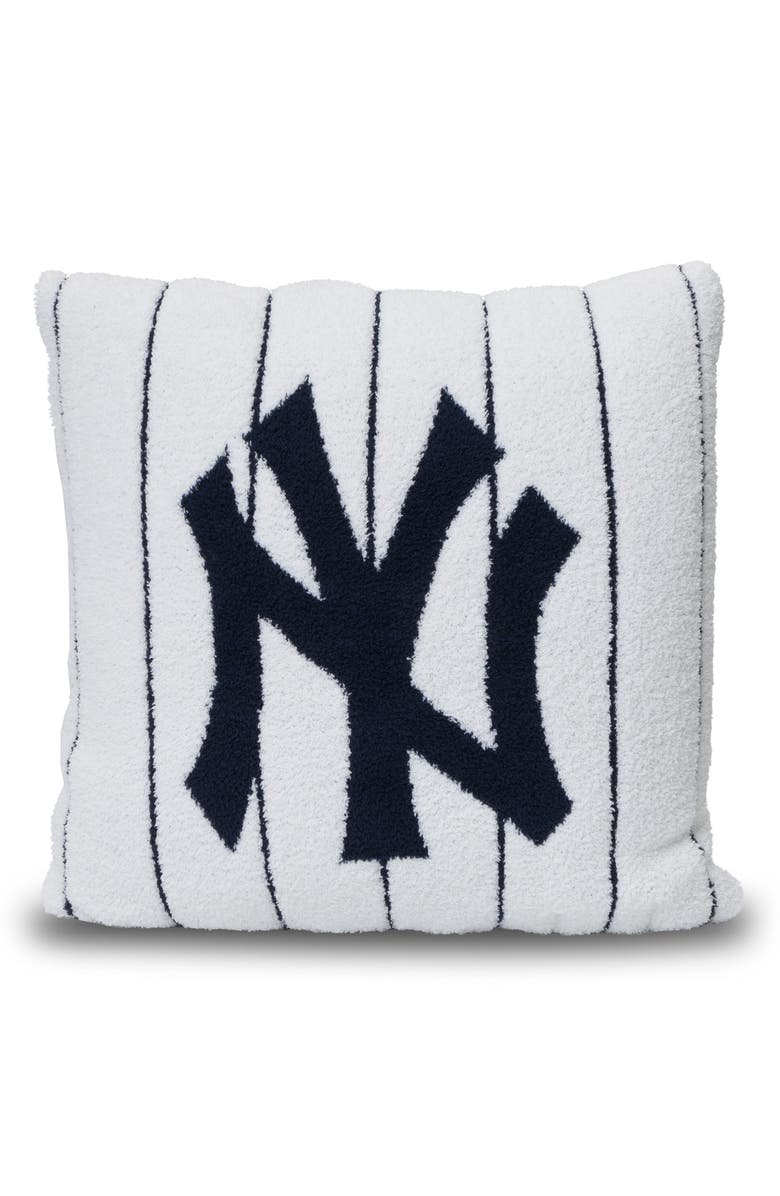 Barefoot Dreams<sup>®</sup> CozyChic<sup>®</sup> New York Yankees Accent PIllow, Alternate, color,