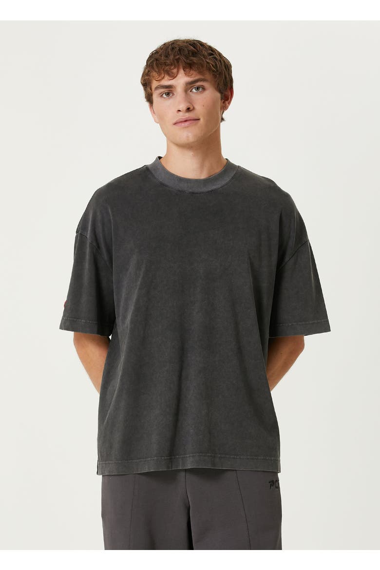 Cotton Your *Itch Acid Washed Tshirt, Alternate, color, BLACK