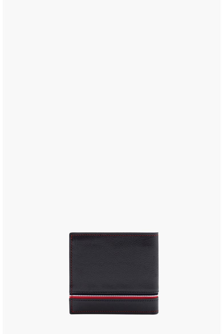 The Sailor Trifold Leather Wallet 508, Alternate, color, Navy