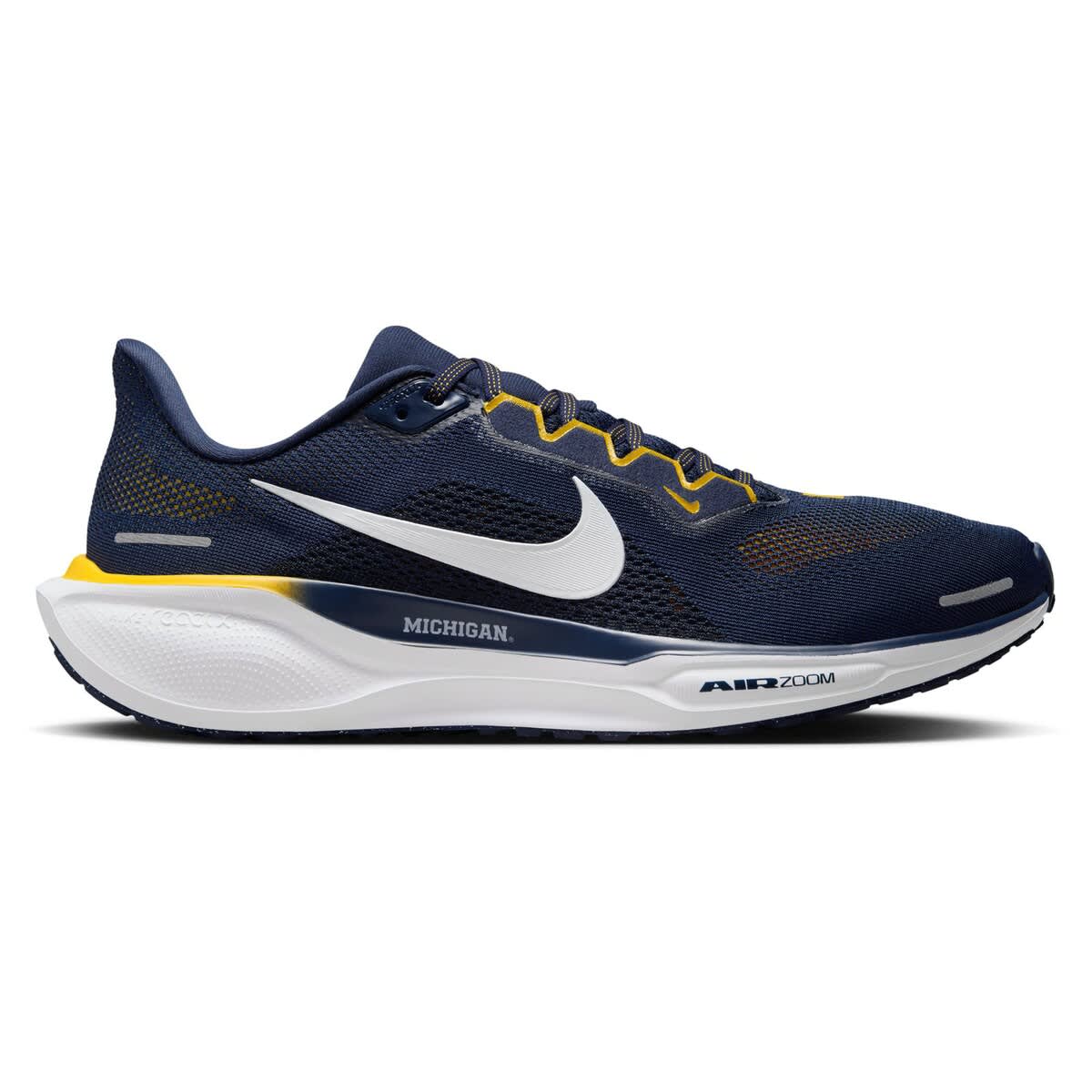 Nike Unisex Nike Navy Michigan Wolverines Zoom Pegasus 41 Running Shoes, Main, color, 