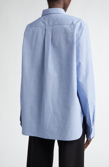 Metis Cotton Button-Up Shirt