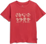 Rip Curl Kids' Surf Check Cotton Graphic T-Shirt