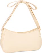 Mali + Lili Marissa Bow Vegan Leather Shoulder Bag