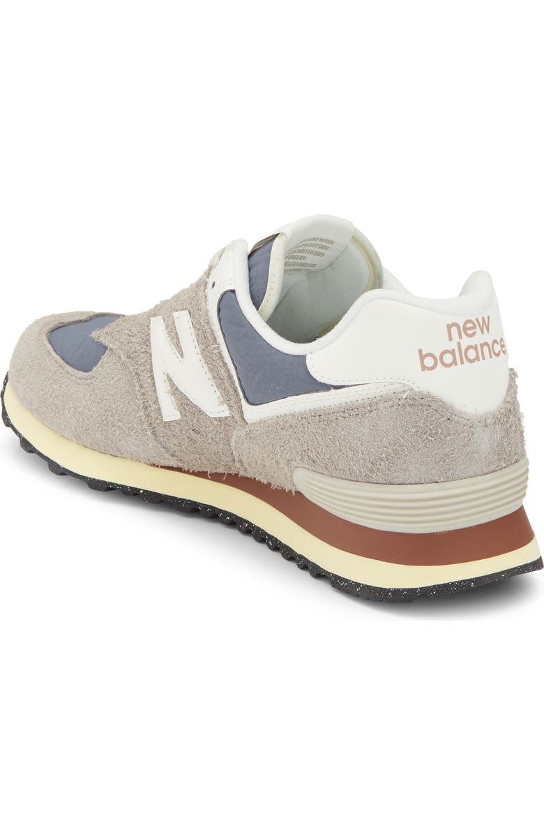New Balance Gender Inclusive 574 Sneaker, Alternate, color, Arid Stone/ Sea Salt